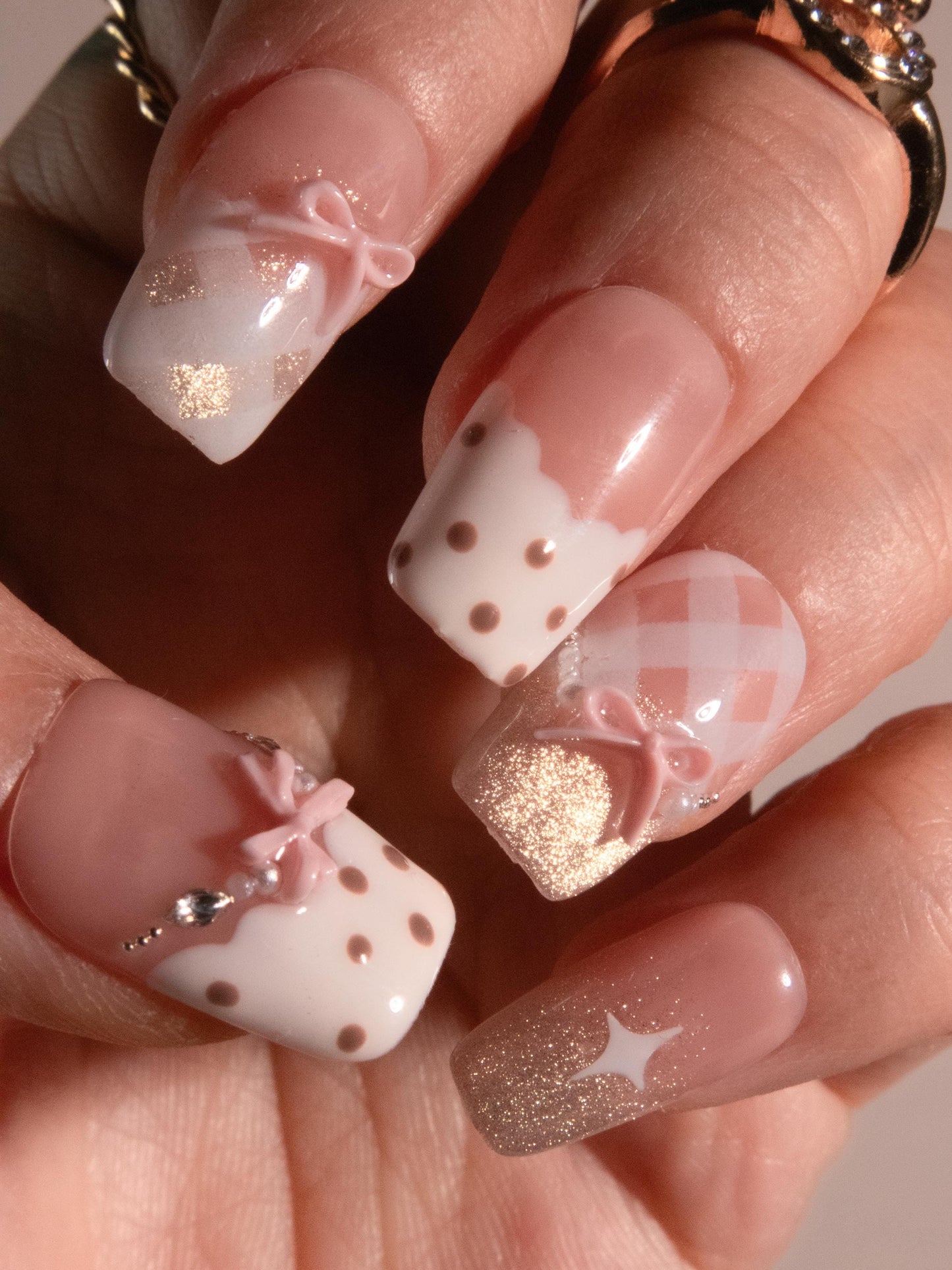 TEDDY COOKIE GINGHAM