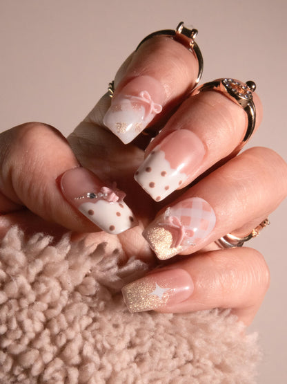 TEDDY COOKIE GINGHAM